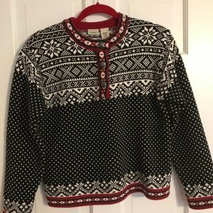 LL Bean Fair Isle Sweater